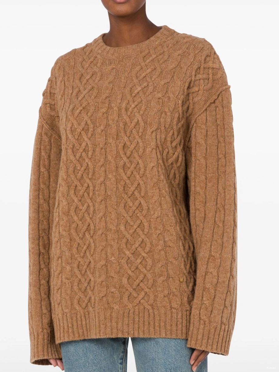Cheap cable-knit Alanui virgin-wool jumper Women 0713